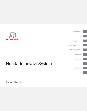 honda vezel 2020-2021 navigation & multimedia manual